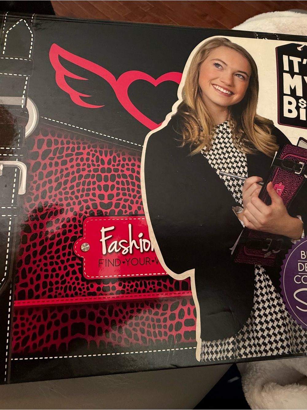 Fashion Angels it's my Biz kit in Pink and Black